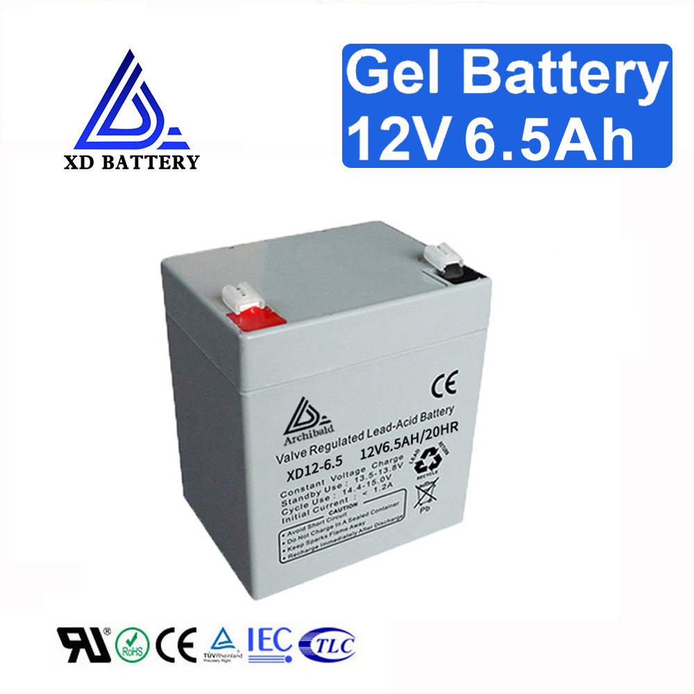 UPS Solar Gel Lead Acid Battery 12V 6.5AH