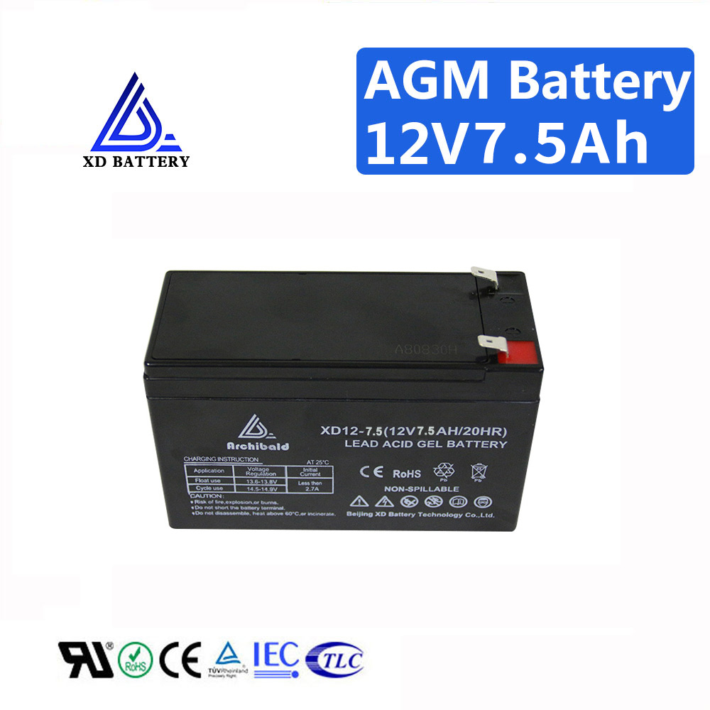Exide UPS Solar Lead Acid Battery 12V 7.5AH
