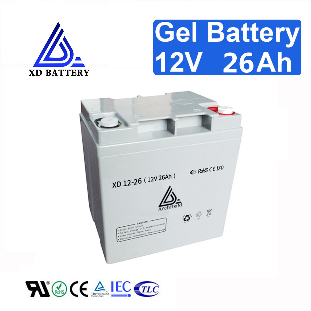UPS Battery 12V 26AH Solar Gel Battery