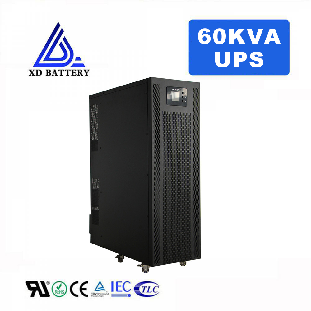High Frequency 3 Phases Input 3 Phases Output 60KVA Online UPS Backup Power