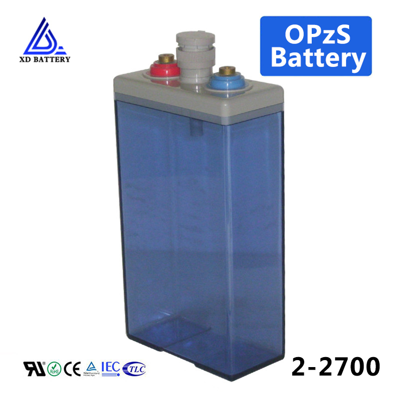 2V 2700AH OPzS Battery Solar Tubular Flooded Maintenance Free