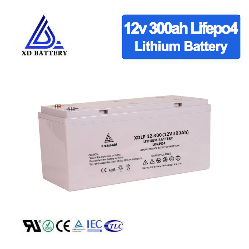 12V 300AH Lithium Lifepo4 Battery