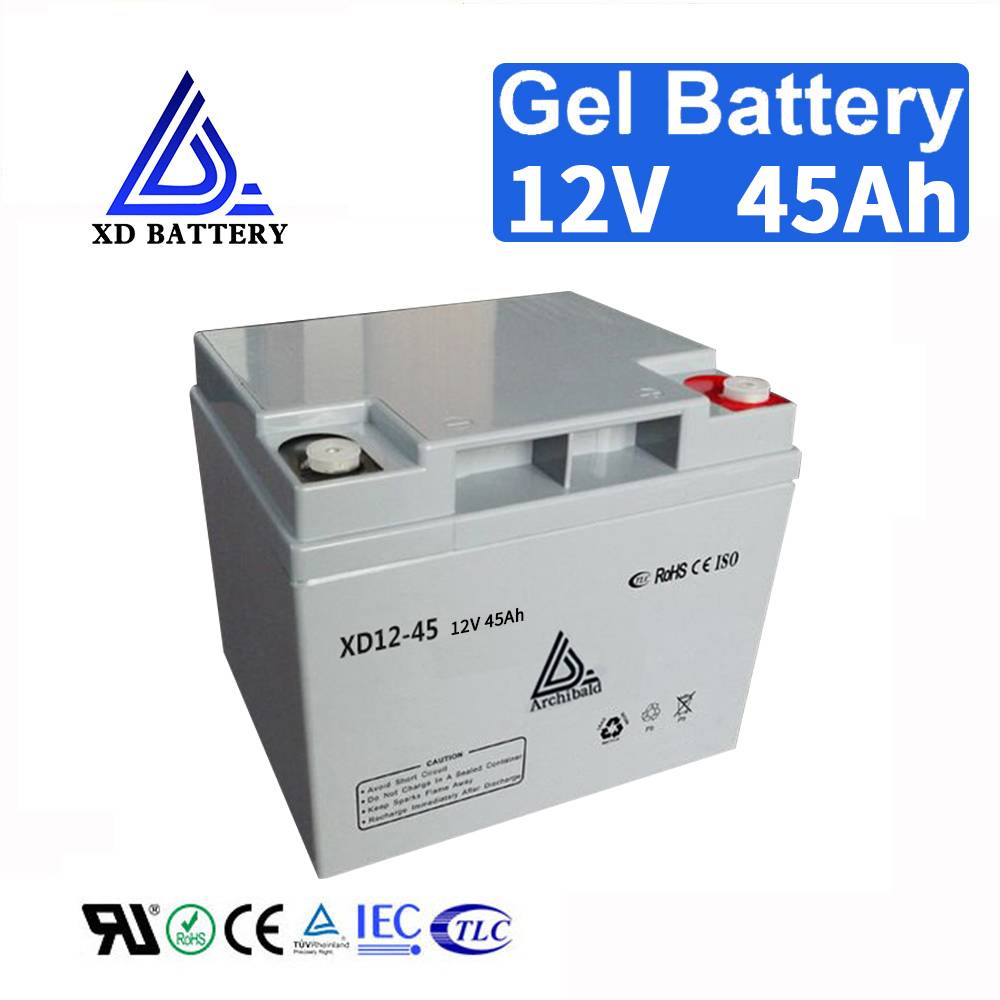 Rechargeable 12V 45AH Lead Acid UPS Battery