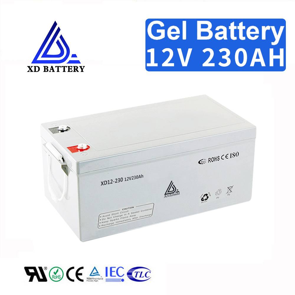 Hot Sale Hight Quality Sealed 12V 230AH Solar Gel Battery