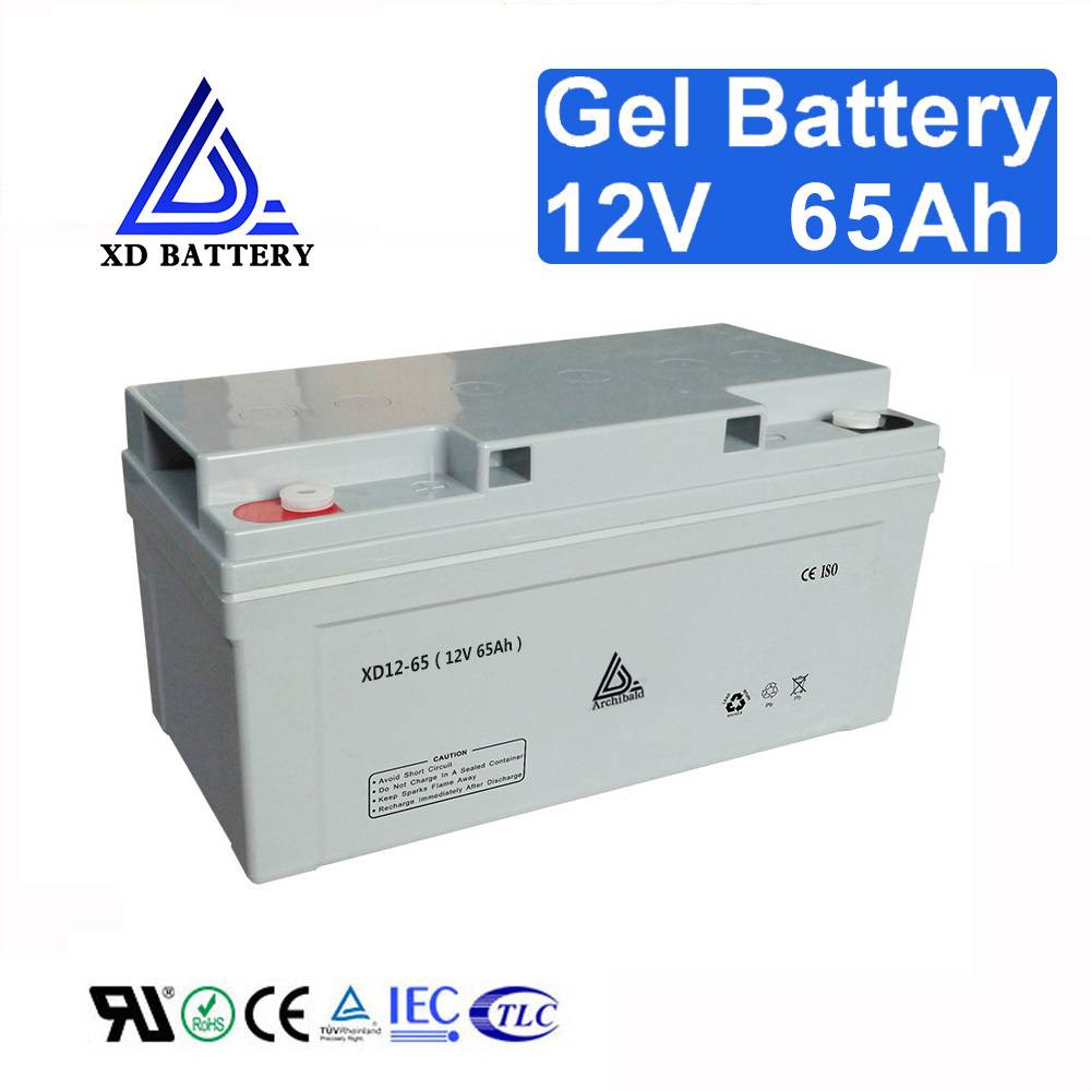 12V 65AH UPS Soalr Lead Acid Battery AGM