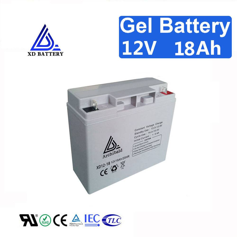 12V 18AH Solar Gel Lithium Battery Price