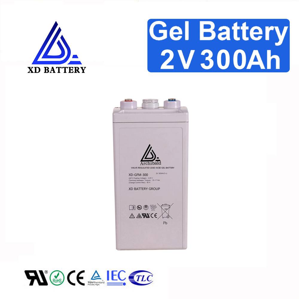 2V 300AH Deep Cycle Sealed Lead Acid Solar Gel AGM Battery Price