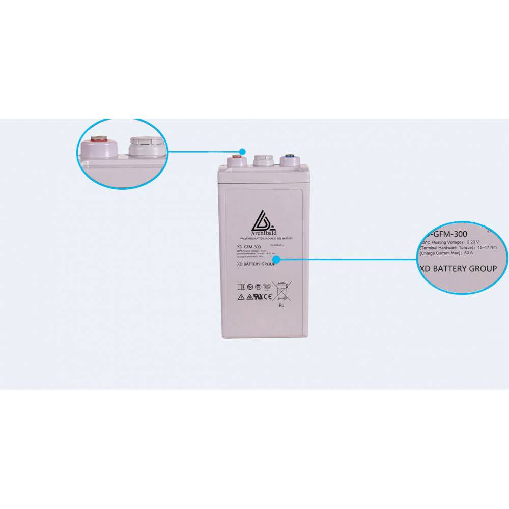 China 2V 300AH Sealed Lead Acid Solar Gel AGM Battery Price