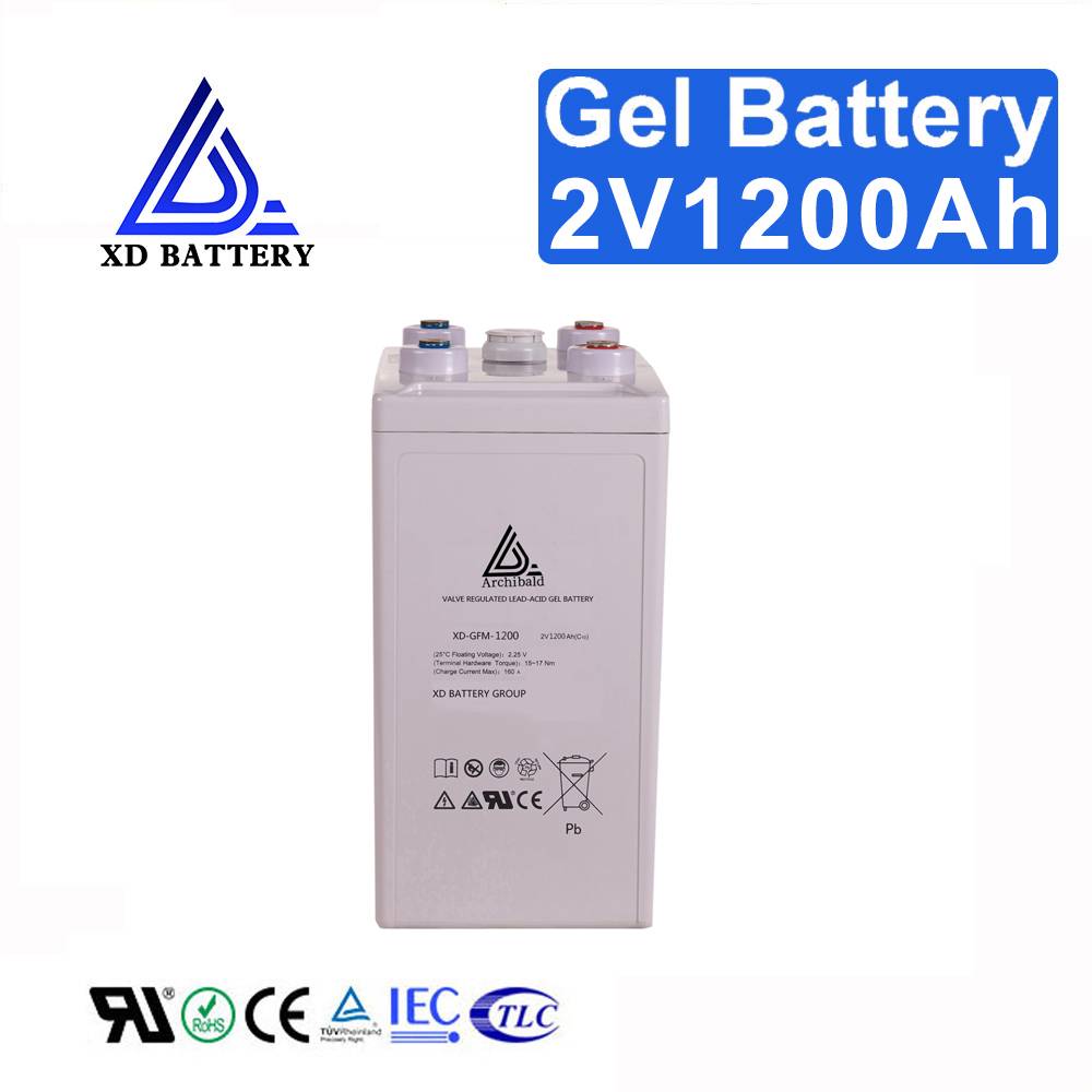 2V 1200AH Sealed VRLA AGM GEL Lead Acid Maintenance Free Battery