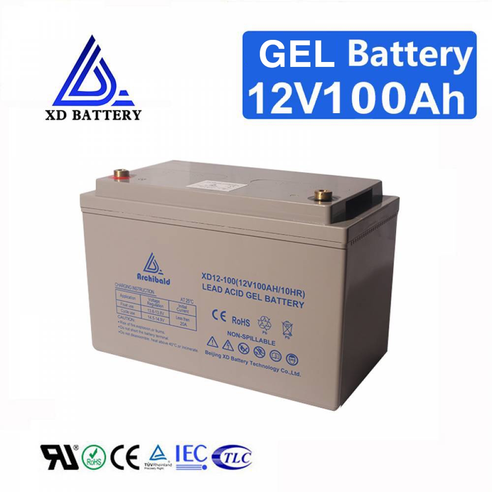 12V 100AH Deep Cycle GEL BATTERY AGM BATTERY for UPS Solar Battery