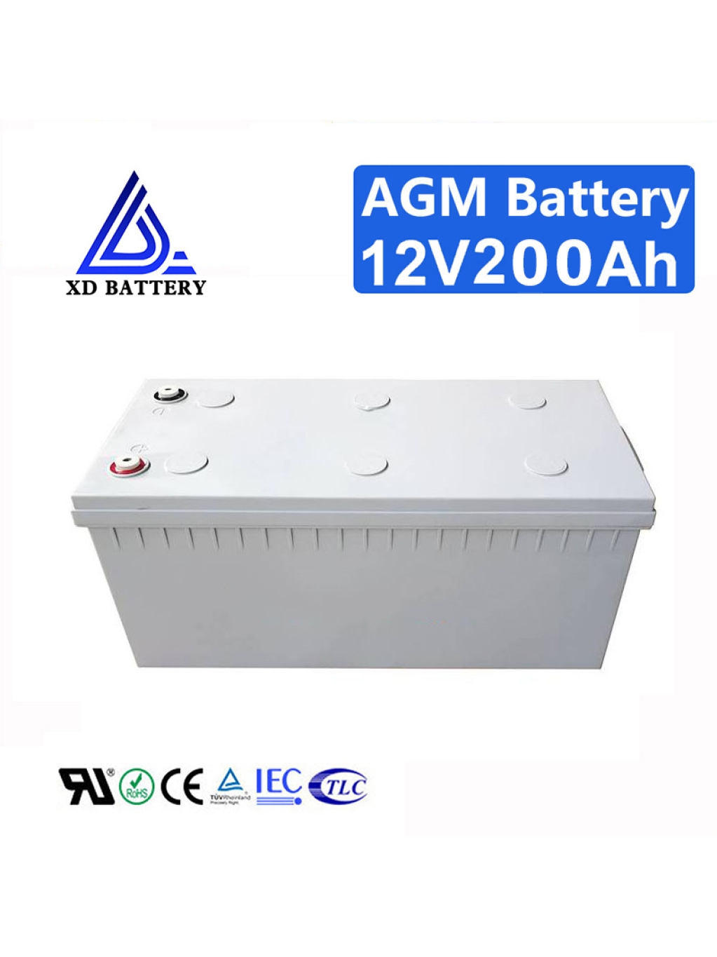 Deep Cycle Sealed 12V 200AH Solar Gel BatteryFor Solar System