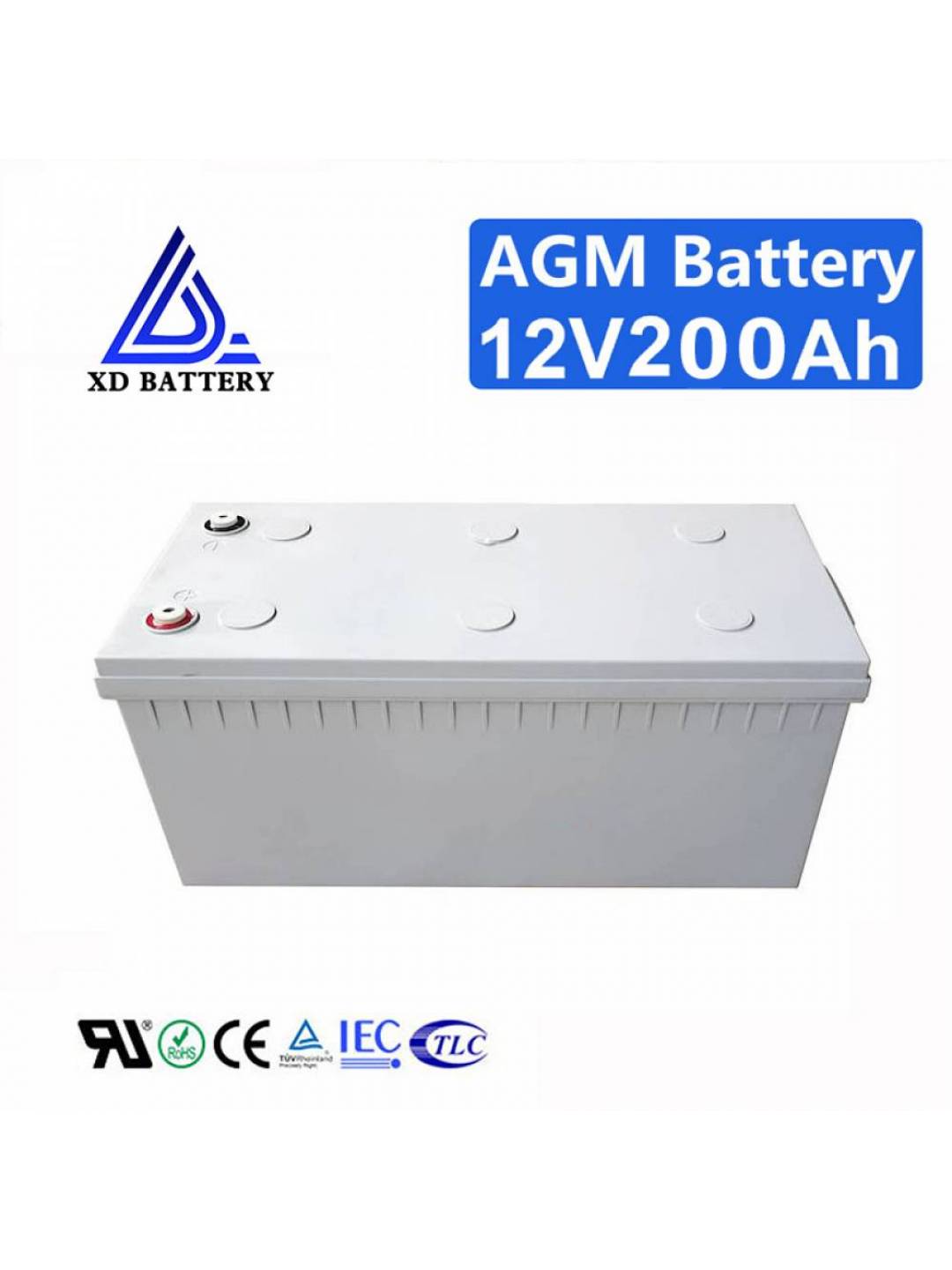High Capacity 12V 200AH Lead Acid Battery Deep Cycle