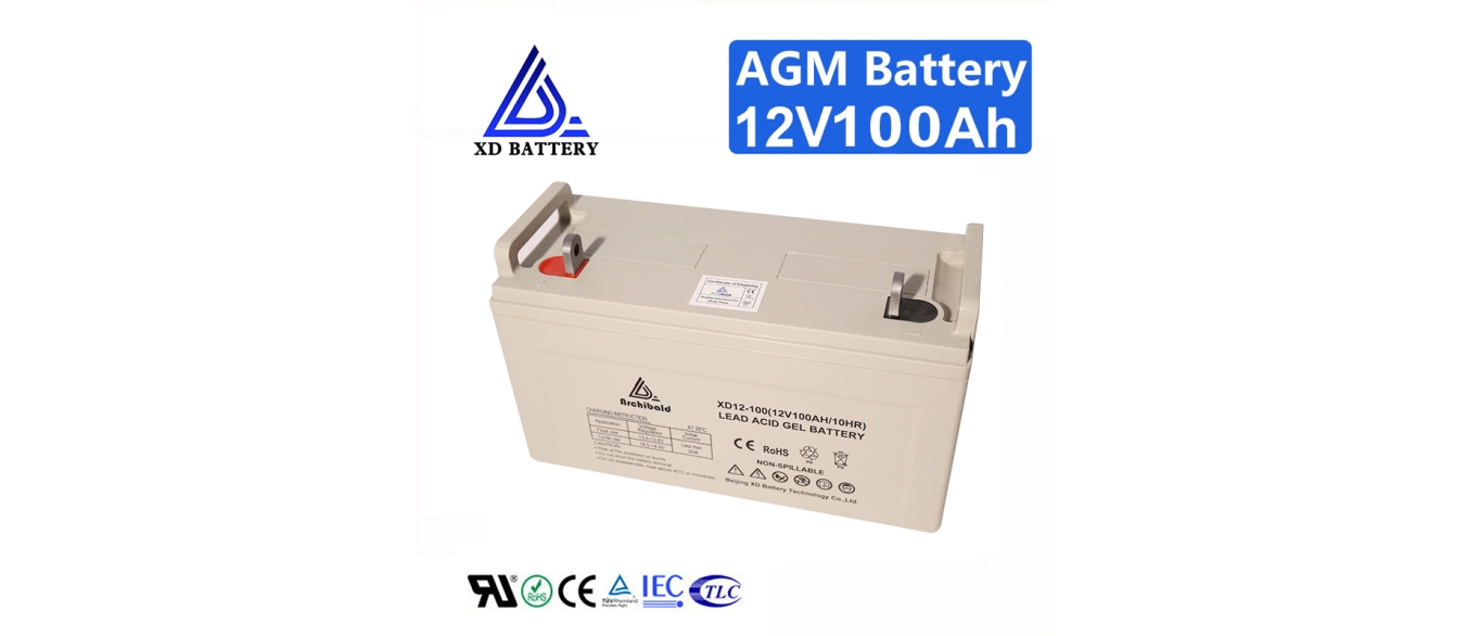 12V 100AH Deep Cycle Storage Battery Lead Acid Battery