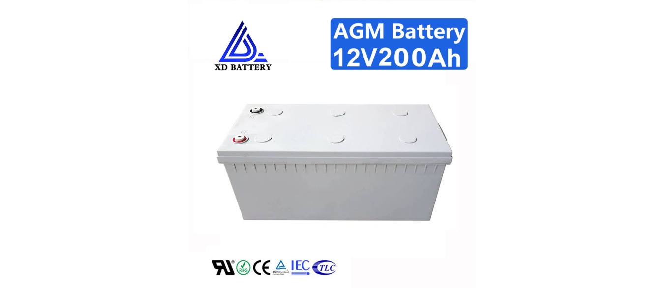 12V 200AH Long Life Deep Cycle Battery Solar Battery