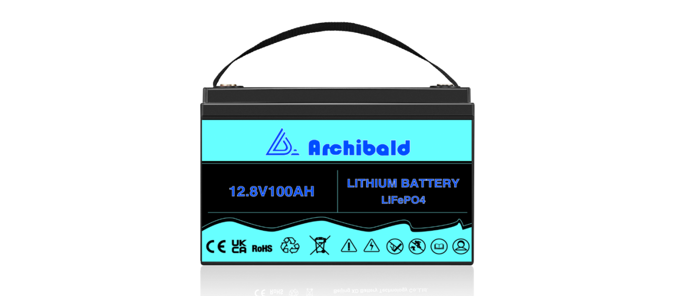 12V 100AH Lifepo4 Lithium Battery Pack for RVs, Caravans, Motorhomes