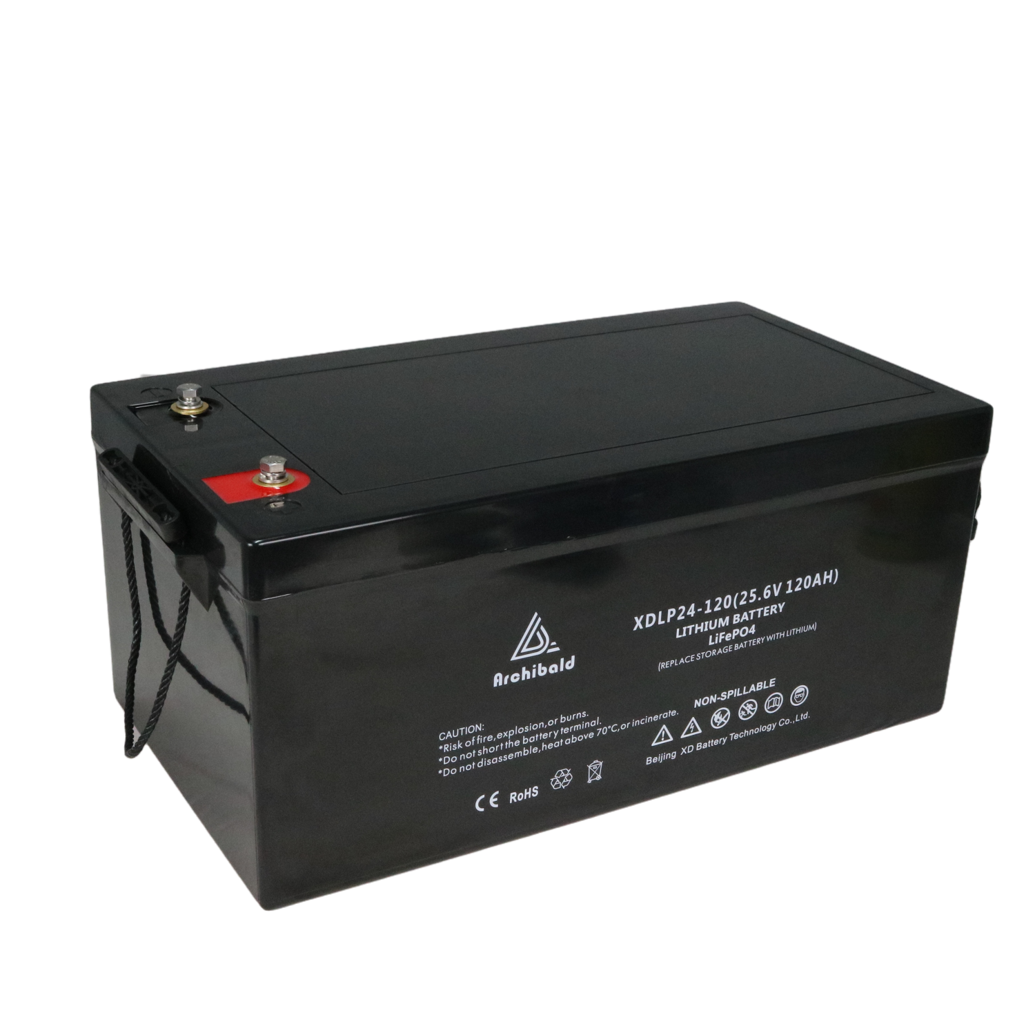 24V 120AH Lifepo4 Battery for RV, Motorhomes, Caravans, solar trailer, residential solar off grid