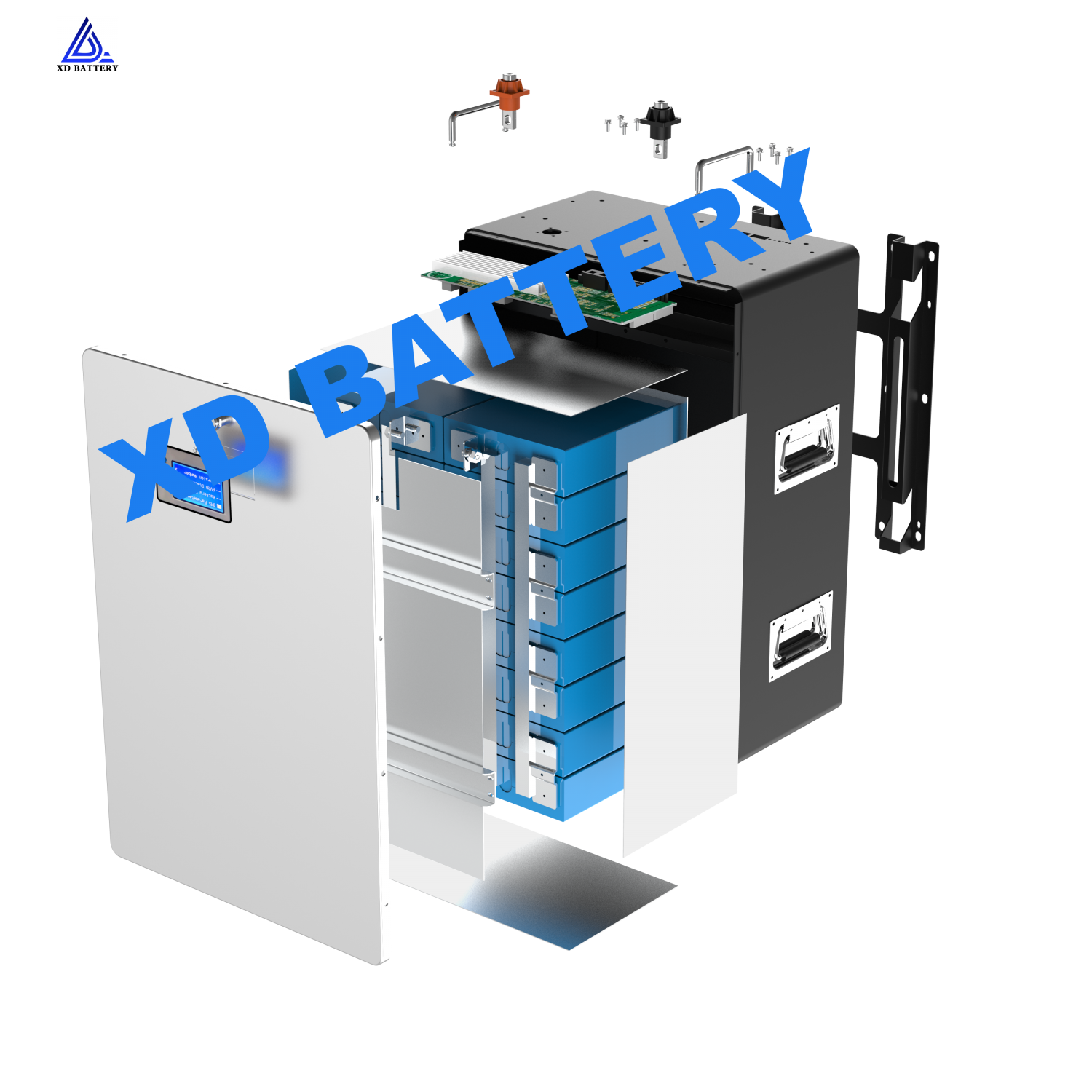 5.12KWH 48V lifepo4 Wall Mounted battery, Power wall