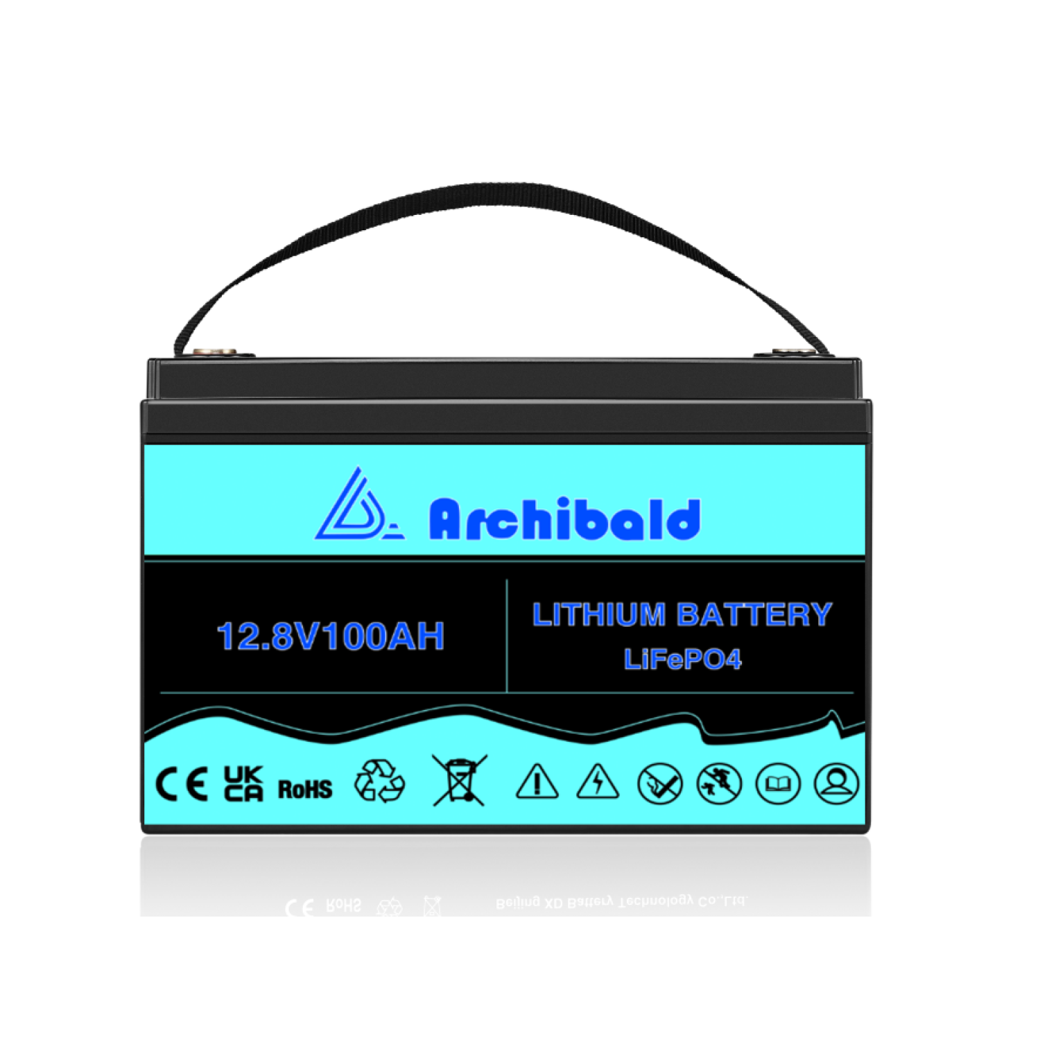 12V 100AH Lifepo4 Lithium Battery Pack for RVs, Caravans, Motorhomes