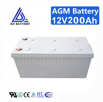 12V 200AH Long Life Deep Cycle Battery Solar Battery