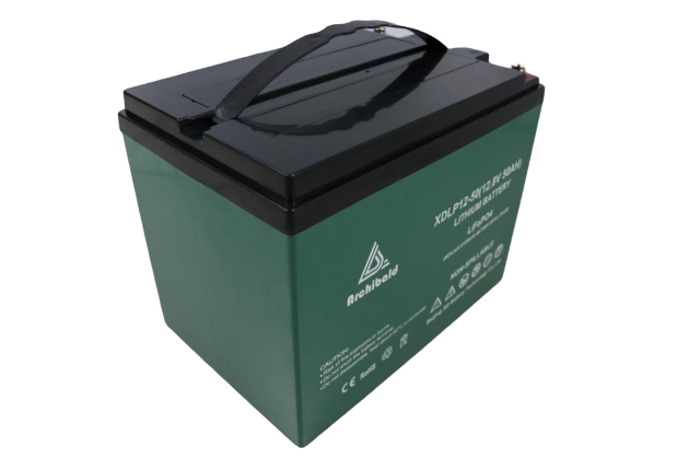 12V 50AH Lifepo4 Lithium Battery Pack for RVs, Caravans, Motorhomes