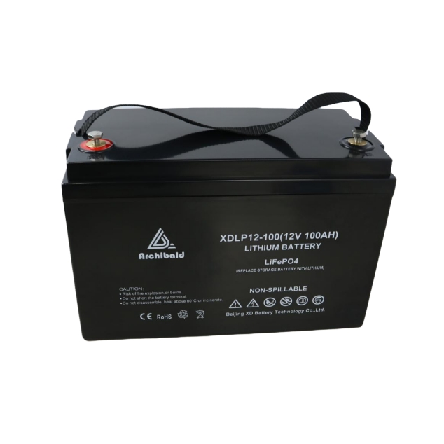 12V 100AH Lifepo4 Lithium Battery Pack for RVs, Caravans, Motorhomes