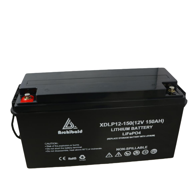 12V 150AH Lifepo4 Lithium Battery Pack for RVs, Caravans, Motorhomes