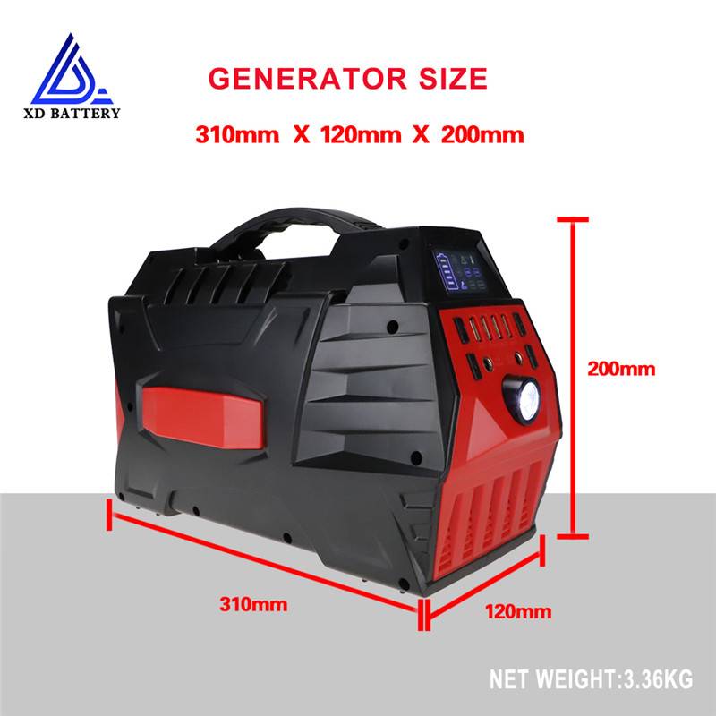 Support OEM ODM 220V Portable Solar Power Generator 300W 500W 1000W