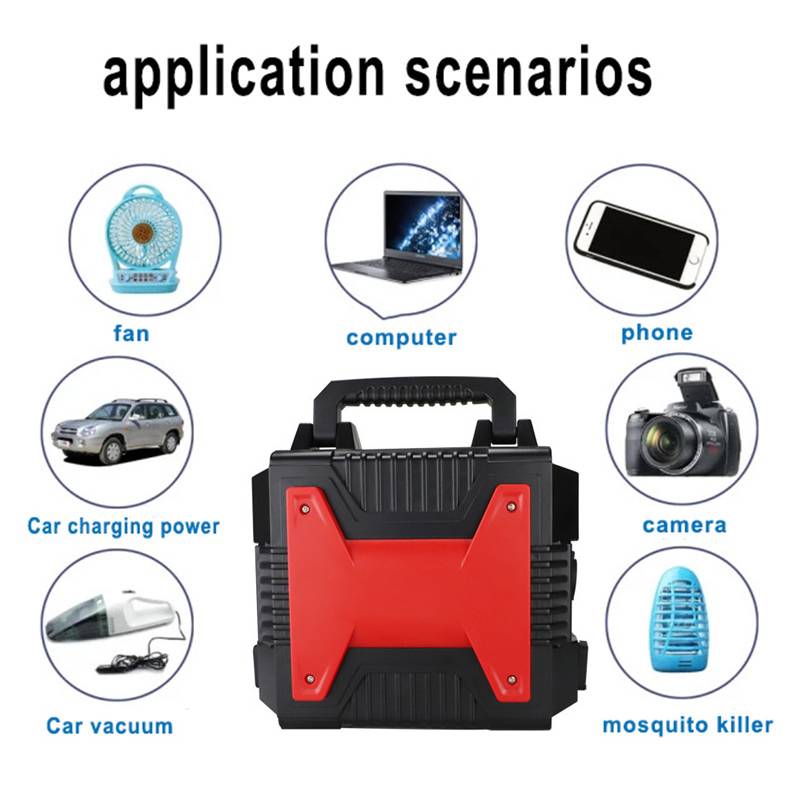 Safe Convenient Sine Wave Portable Solar Energy Generator HP300B