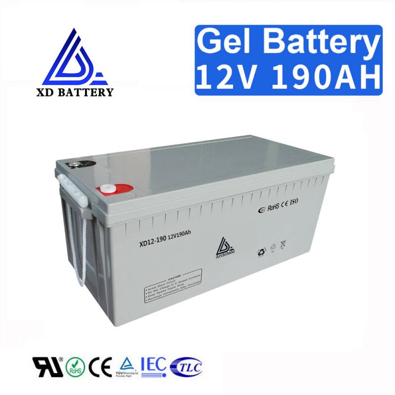 Factory Price 12V 190AH Real Capacity Lead Acid Battery