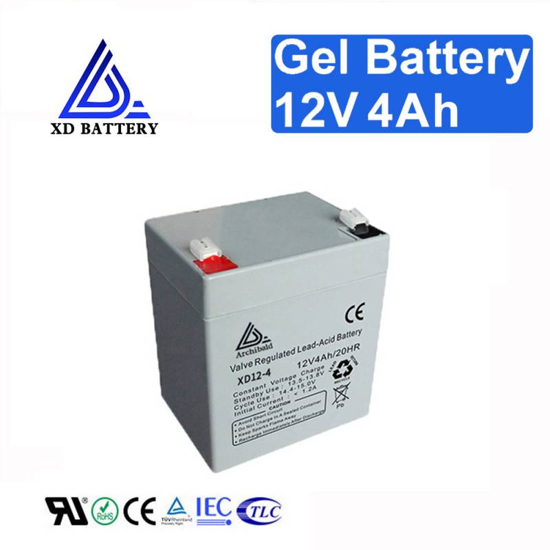 12V 4AH Solar Gel UPS Battery High Capacity