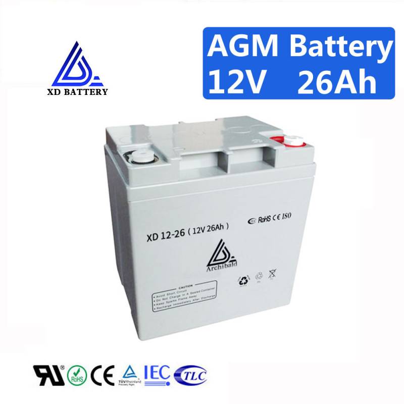 UPS Lead Acid Battery 12V 26AH Solar Gel Battery