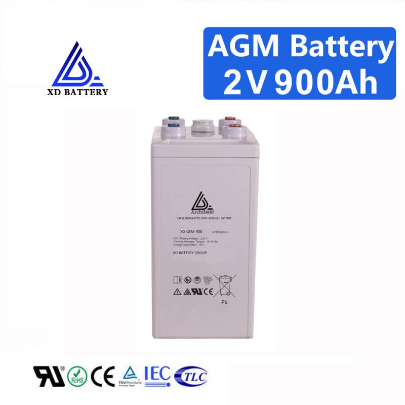 Good Sealed Solar Gel 2V 900AH Lead Acid Battery