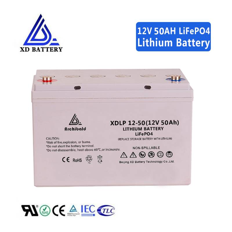 12V 50AH  Long Life  Battery Lithium Lifepo4 Deep Cycle