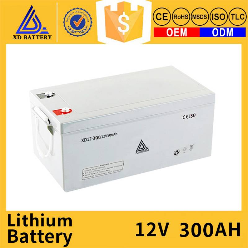 12V 300AH Lithium Lifepo4 Battery