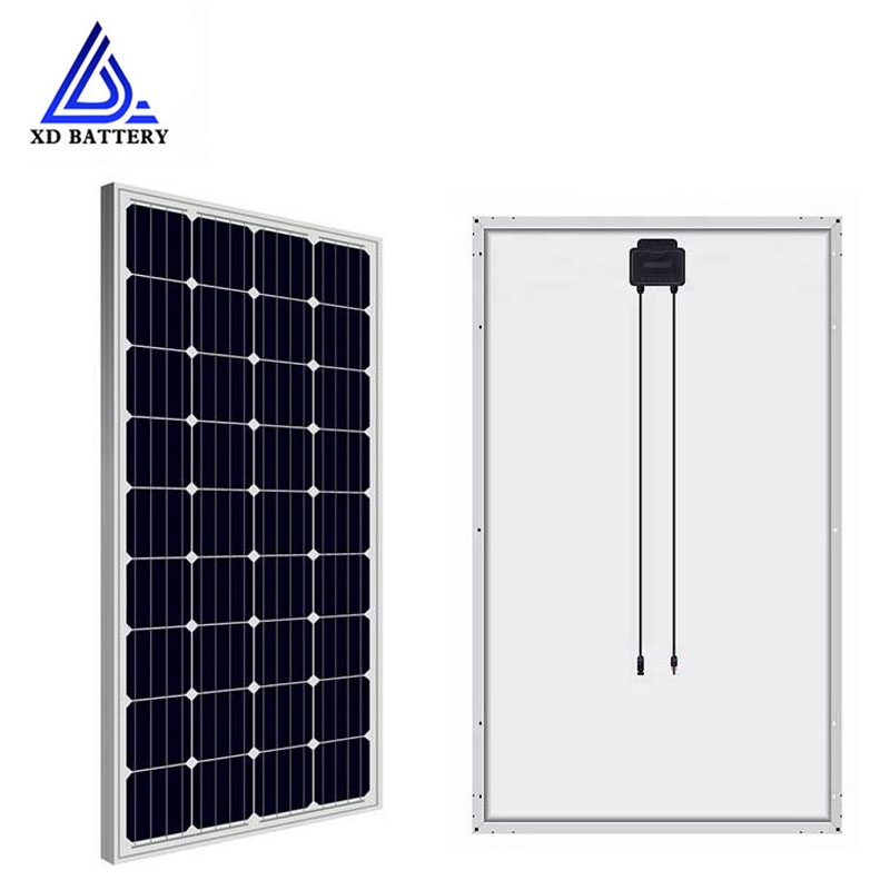 Customized small size 120W Mono polycrystalline solar panel for sale