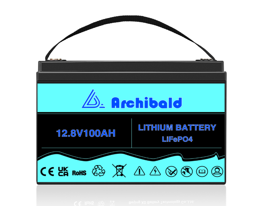 12V 100AH Lifepo4 Lithium Battery Pack for RVs, Caravans, Motorhomes